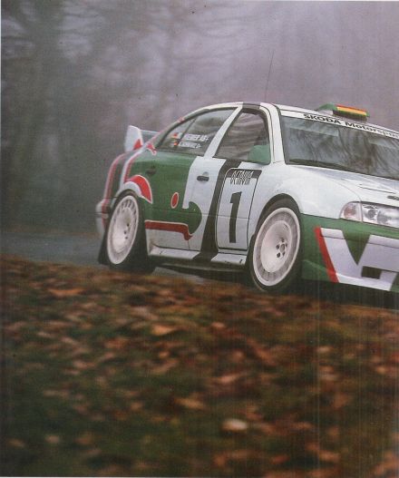 Skoda Octavia WRC.